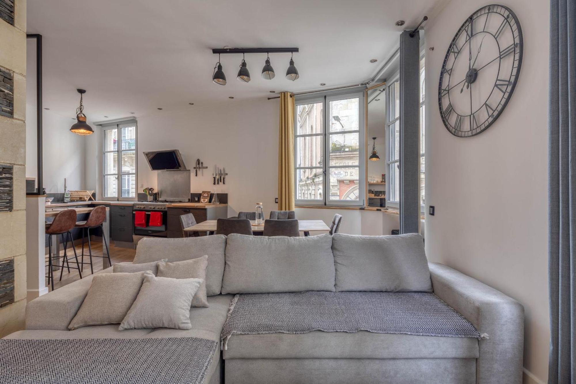 Appartement Spacieux Au Coeur D'Angers Etage 1 - 6 Personnes Buitenkant foto